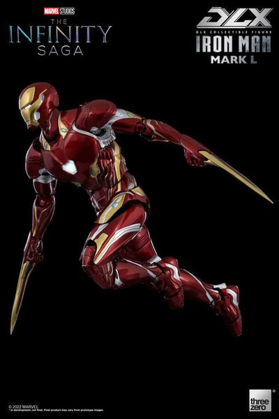 Infinity Saga DLX Action Figure 1/12 Iron Man Mark 50 17cm - Action Figures - Threezero - Hobby Figures UK