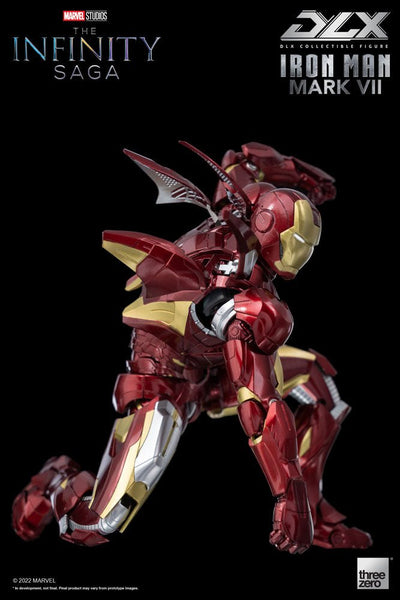 Infinity Saga DLX Action Figure 1/12 Iron Man Mark 7 17cm - Action Figures - ThreeZero - Hobby Figures UK