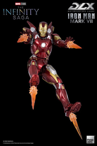 Infinity Saga DLX Action Figure 1/12 Iron Man Mark 7 17cm - Action Figures - ThreeZero - Hobby Figures UK