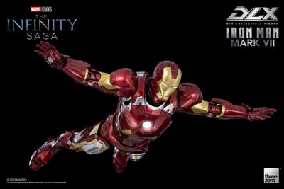 Infinity Saga DLX Action Figure 1/12 Iron Man Mark 7 17cm - Action Figures - ThreeZero - Hobby Figures UK