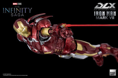 Infinity Saga DLX Action Figure 1/12 Iron Man Mark 7 17cm - Action Figures - ThreeZero - Hobby Figures UK