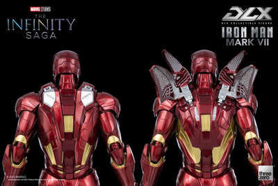 Infinity Saga DLX Action Figure 1/12 Iron Man Mark 7 17cm - Action Figures - ThreeZero - Hobby Figures UK