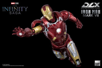 Infinity Saga DLX Action Figure 1/12 Iron Man Mark 7 17cm - Action Figures - ThreeZero - Hobby Figures UK