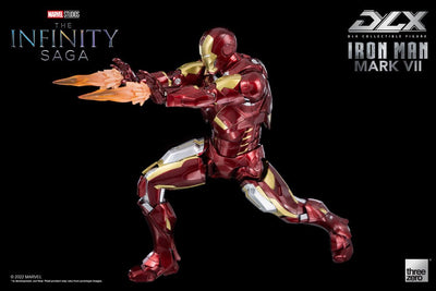 Infinity Saga DLX Action Figure 1/12 Iron Man Mark 7 17cm - Action Figures - ThreeZero - Hobby Figures UK