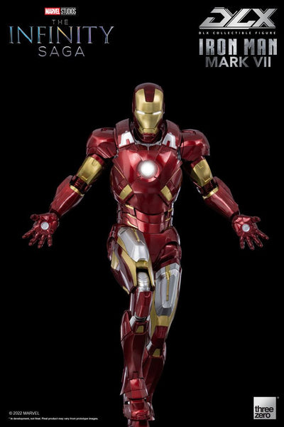 Infinity Saga DLX Action Figure 1/12 Iron Man Mark 7 17cm - Action Figures - ThreeZero - Hobby Figures UK
