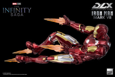 Infinity Saga DLX Action Figure 1/12 Iron Man Mark 7 17cm - Action Figures - ThreeZero - Hobby Figures UK