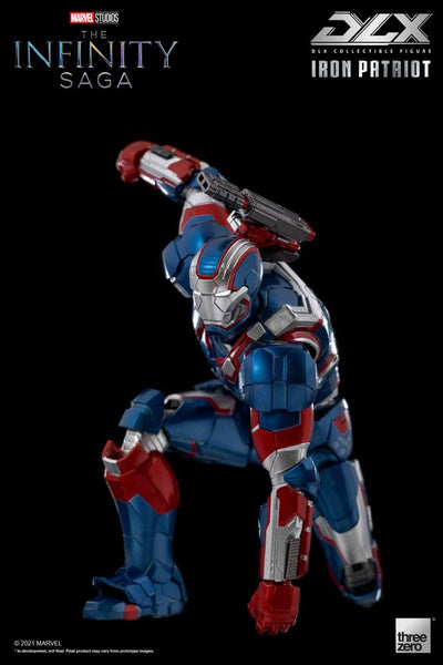 Infinity Saga DLX Action Figure 1/12 Iron Patriot 17cm - Action Figures - Threezero - Hobby Figures UK