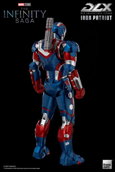 Infinity Saga DLX Action Figure 1/12 Iron Patriot 17cm - Action Figures - Threezero - Hobby Figures UK