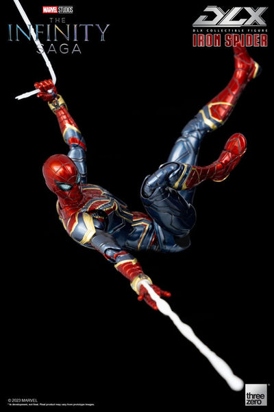 Infinity Saga DLX Action Figure 1/12 Iron Spider 16cm - Action Figures - ThreeZero - Hobby Figures UK