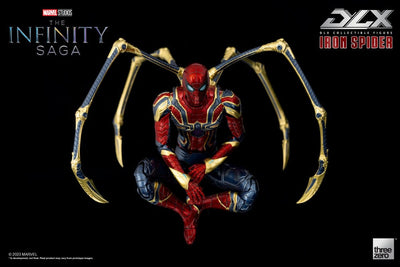 Infinity Saga DLX Action Figure 1/12 Iron Spider 16cm - Action Figures - ThreeZero - Hobby Figures UK