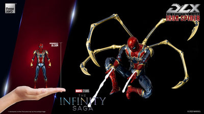 Infinity Saga DLX Action Figure 1/12 Iron Spider 16cm - Action Figures - ThreeZero - Hobby Figures UK