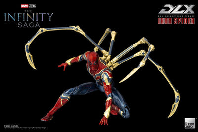 Infinity Saga DLX Action Figure 1/12 Iron Spider 16cm - Action Figures - ThreeZero - Hobby Figures UK