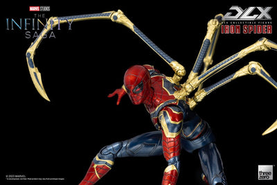 Infinity Saga DLX Action Figure 1/12 Iron Spider 16cm - Action Figures - ThreeZero - Hobby Figures UK