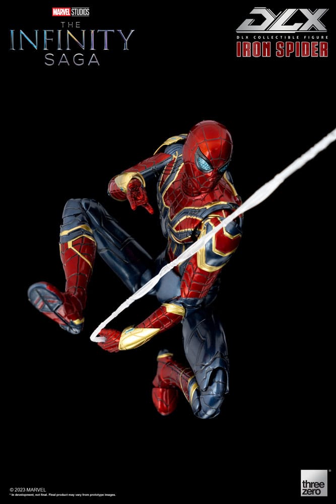 Infinity Saga DLX Action Figure 1/12 Iron Spider 16cm - Action Figures - ThreeZero - Hobby Figures UK