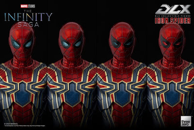 Infinity Saga DLX Action Figure 1/12 Iron Spider 16cm - Action Figures - ThreeZero - Hobby Figures UK
