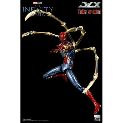 Infinity Saga DLX Action Figure 1/12 Iron Spider 16cm - Action Figures - ThreeZero - Hobby Figures UK
