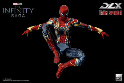 Infinity Saga DLX Action Figure 1/12 Iron Spider 16cm - Action Figures - ThreeZero - Hobby Figures UK