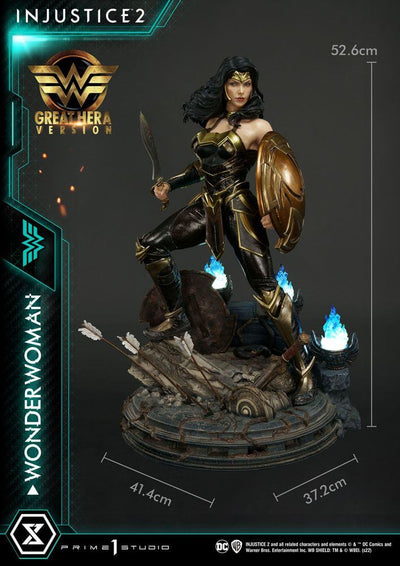 Injustice 2 Statue 1/4 Wonder Woman Great Hera Version 53cm - Scale Statue - Prime 1 Studio - Hobby Figures UK