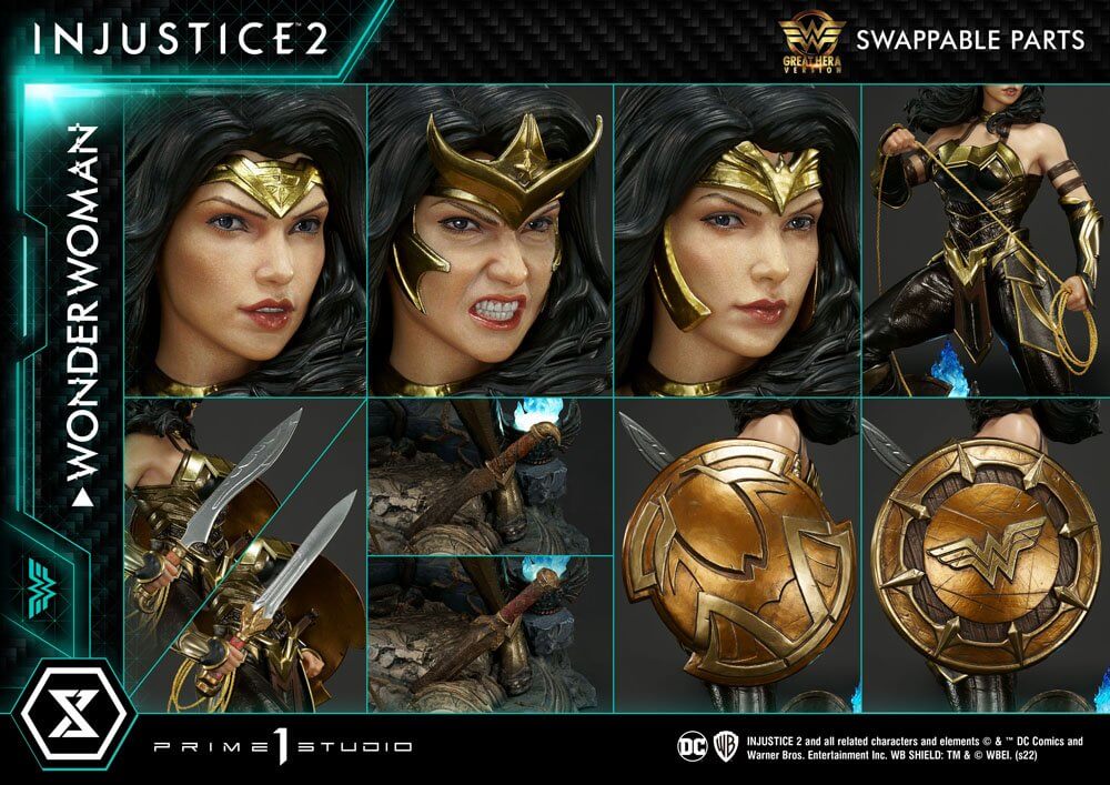 Injustice 2 Statue 1/4 Wonder Woman Great Hera Version 53cm - Scale Statue - Prime 1 Studio - Hobby Figures UK
