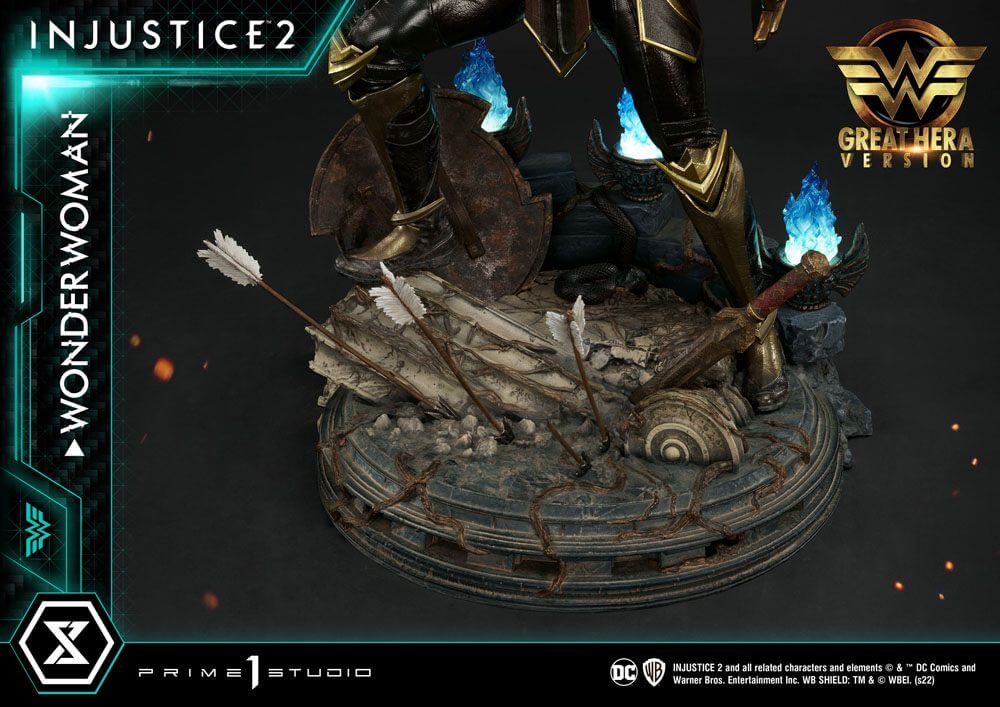 Injustice 2 Statue 1/4 Wonder Woman Great Hera Version 53cm - Scale Statue - Prime 1 Studio - Hobby Figures UK