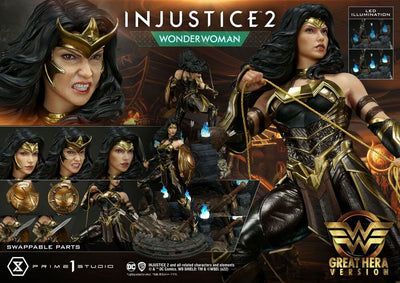 Injustice 2 Statue 1/4 Wonder Woman Great Hera Version 53cm - Scale Statue - Prime 1 Studio - Hobby Figures UK