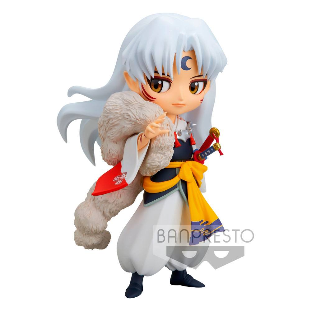 InuYasha Q Posket Mini Figure Sesshomaru Ver. A 14cm - Mini Figures - Banpresto - Hobby Figures UK