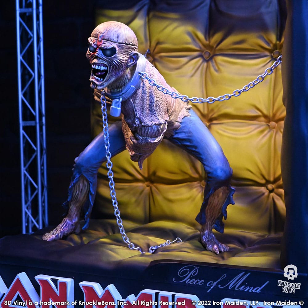 Iron Maiden 3D Vinyl Statue Piece of Mind 25cm - Scale Statue - Knucklebonz - Hobby Figures UK