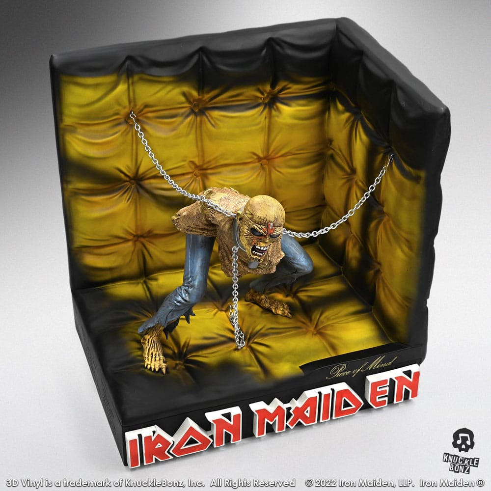 Iron Maiden 3D Vinyl Statue Piece of Mind 25cm - Scale Statue - Knucklebonz - Hobby Figures UK