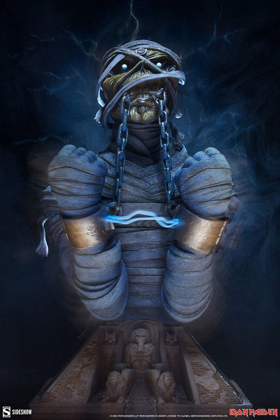 Iron Maiden Bust Powerslave Eddie 30cm - Scale Statue - Sideshow Collectibles - Hobby Figures UK