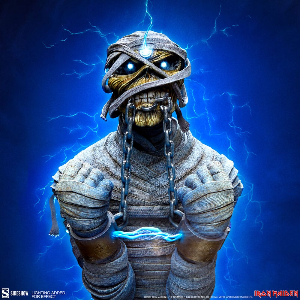 Iron Maiden Bust Powerslave Eddie 30cm - Scale Statue - Sideshow Collectibles - Hobby Figures UK