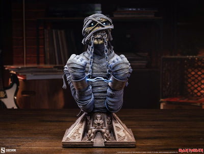 Iron Maiden Bust Powerslave Eddie 30cm - Scale Statue - Sideshow Collectibles - Hobby Figures UK