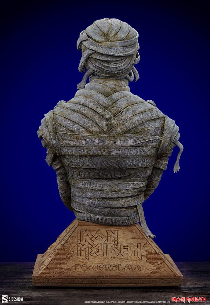 Iron Maiden Bust Powerslave Eddie 30cm - Scale Statue - Sideshow Collectibles - Hobby Figures UK