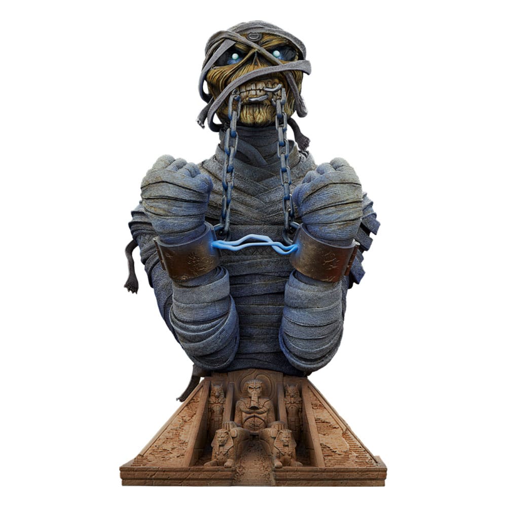 Iron Maiden Bust Powerslave Eddie 30cm - Scale Statue - Sideshow Collectibles - Hobby Figures UK