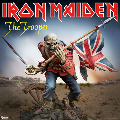 Iron Maiden Premium Format Statue Eddie: The Trooper 48cm - Scale Statue - Sideshow Collectibles - Hobby Figures UK