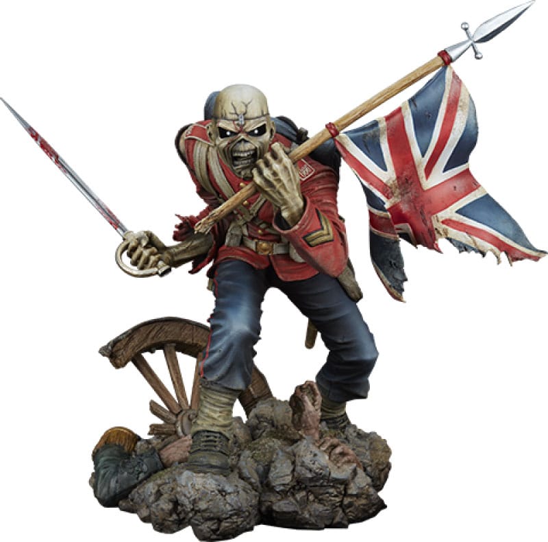 Iron Maiden Premium Format Statue Eddie: The Trooper 48cm - Scale Statue - Sideshow Collectibles - Hobby Figures UK