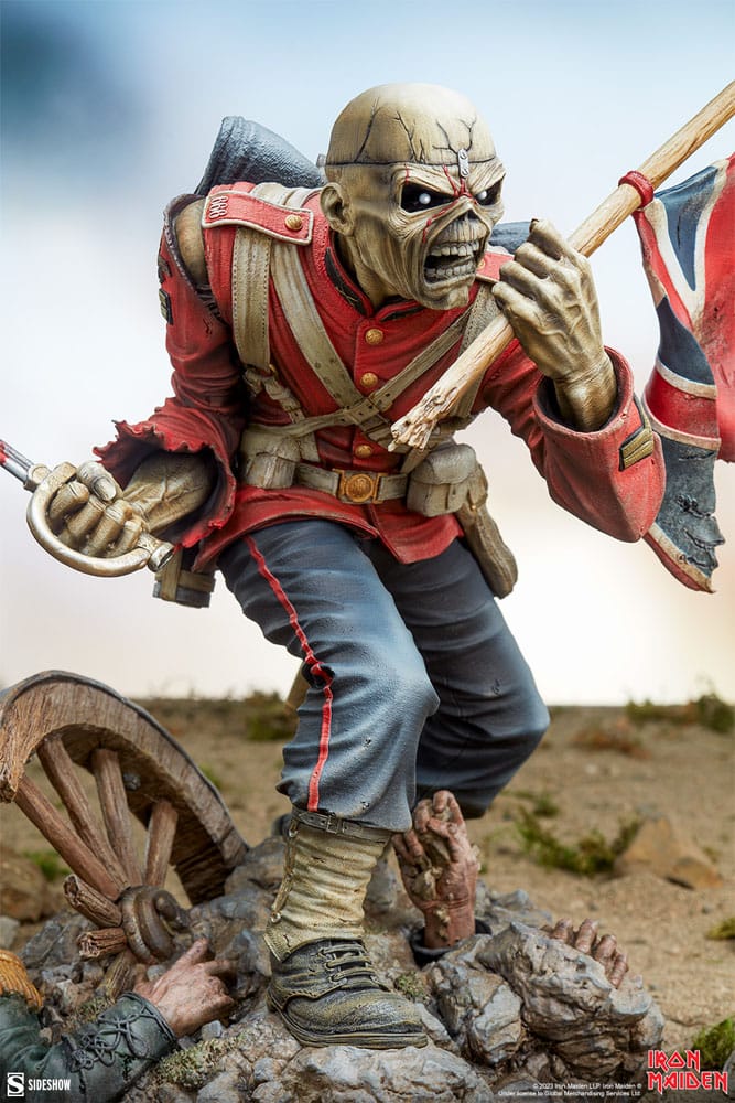 Iron Maiden Premium Format Statue Eddie: The Trooper 48cm - Scale Statue - Sideshow Collectibles - Hobby Figures UK