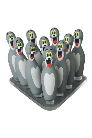 Tom & Jerry UDF Series 3 Mini Figure Tom (Bowling Pins) 8cm - Mini Figures - Medicom - Hobby Figures UK