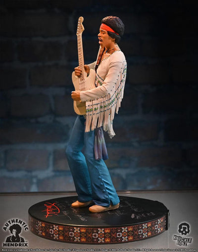 Jimi Hendrix Rock Iconz Statue Jimi Hendrix III 22cm - Scale Statue - Knucklebonz - Hobby Figures UK