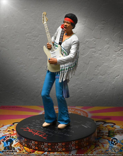 Jimi Hendrix Rock Iconz Statue Jimi Hendrix III 22cm - Scale Statue - Knucklebonz - Hobby Figures UK