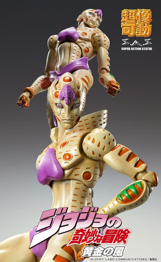 JoJo's Bizarre Adventure Gold Experience Requiem Super Action Statue SAS Figure 16cm - Action Figures - Medicos Entertainment - Hobby Figures UK