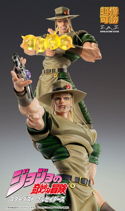 JoJo's Bizarre Adventure Hol Horse Super Action Statue SAS Figure 15cm - Action Figures - Medicos Entertainment - Hobby Figures UK
