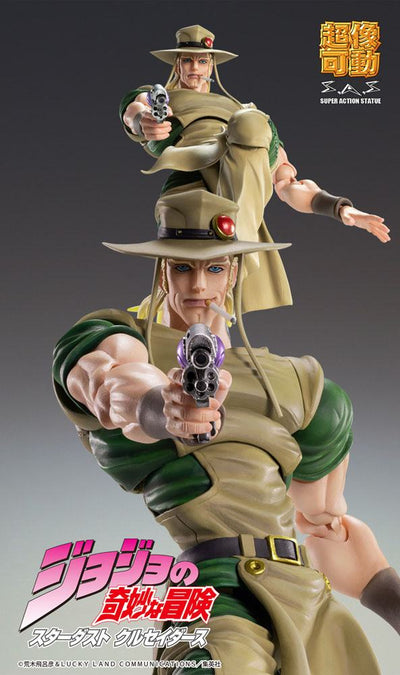 JoJo's Bizarre Adventure Hol Horse Super Action Statue SAS Figure 15cm - Action Figures - Medicos Entertainment - Hobby Figures UK