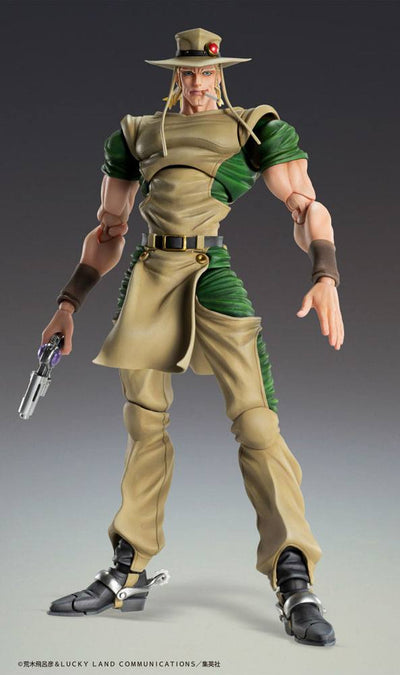 JoJo's Bizarre Adventure Hol Horse Super Action Statue SAS Figure 15cm - Action Figures - Medicos Entertainment - Hobby Figures UK