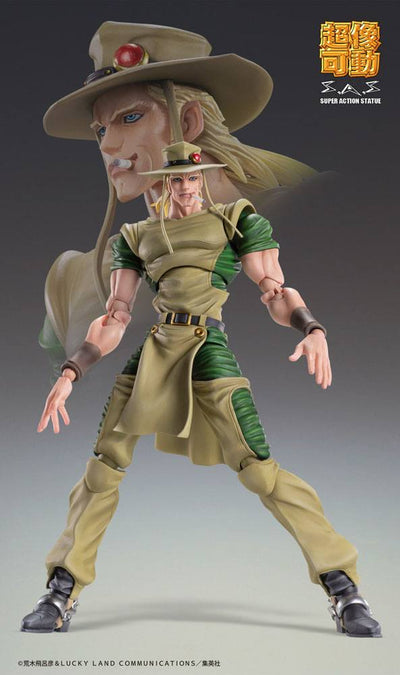 JoJo's Bizarre Adventure Hol Horse Super Action Statue SAS Figure 15cm - Action Figures - Medicos Entertainment - Hobby Figures UK