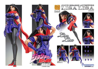 JoJo's Bizarre Adventure Part 2 Battle Tendency Super Action Statue Figure Lisa Lisa 15cm - Action Figures - Medicos Entertainment - Hobby Figures UK