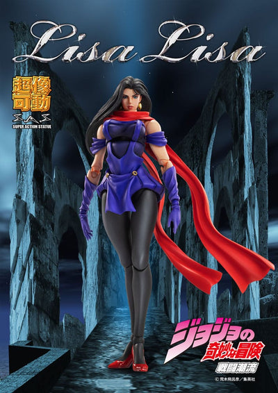 JoJo's Bizarre Adventure Part 2 Battle Tendency Super Action Statue Figure Lisa Lisa 15cm - Action Figures - Medicos Entertainment - Hobby Figures UK