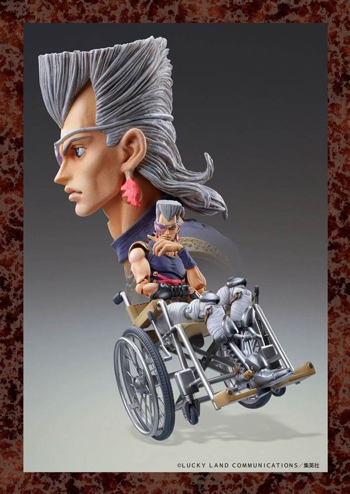 JoJo's Bizarre Adventure Part 5 Jean Pierre Polnareff Super Action Statue SAS Figure - Action Figures - Medicos Entertainment - Hobby Figures UK