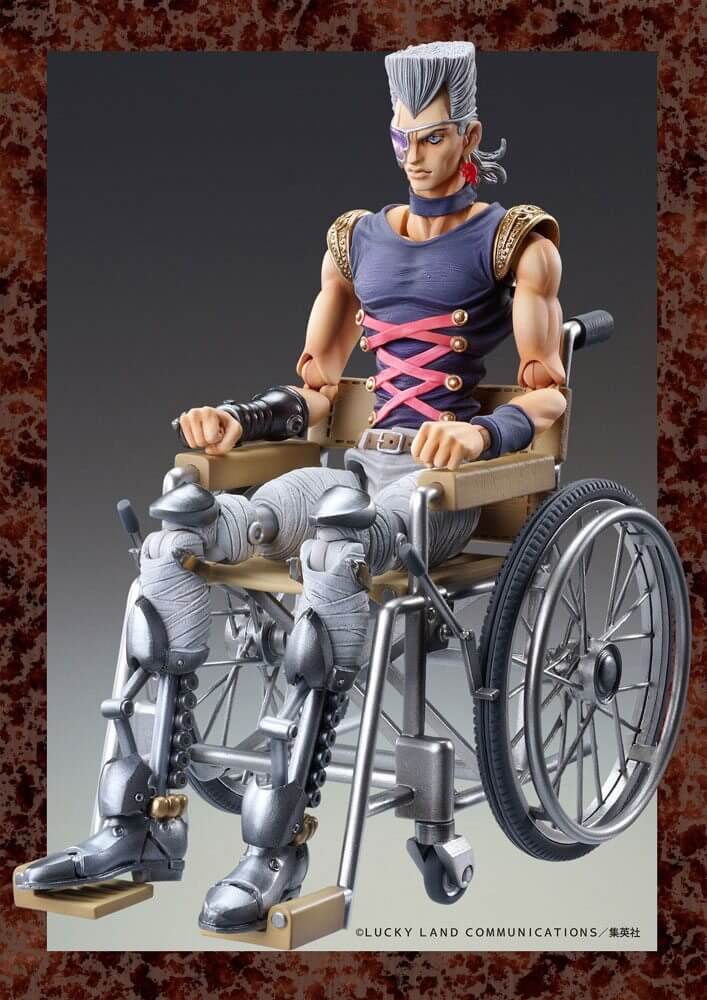 JoJo's Bizarre Adventure Part 5 Jean Pierre Polnareff Super Action Statue SAS Figure - Action Figures - Medicos Entertainment - Hobby Figures UK