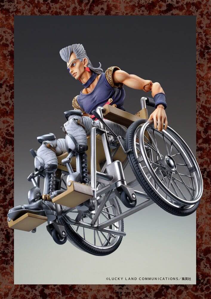 JoJo's Bizarre Adventure Part 5 Jean Pierre Polnareff Super Action Statue SAS Figure - Action Figures - Medicos Entertainment - Hobby Figures UK