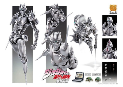 JoJo's Bizarre Adventure Part 5 Silver Chariot Super Action Statue SAS Figure - Action Figures - Medicos Entertainment - Hobby Figures UK